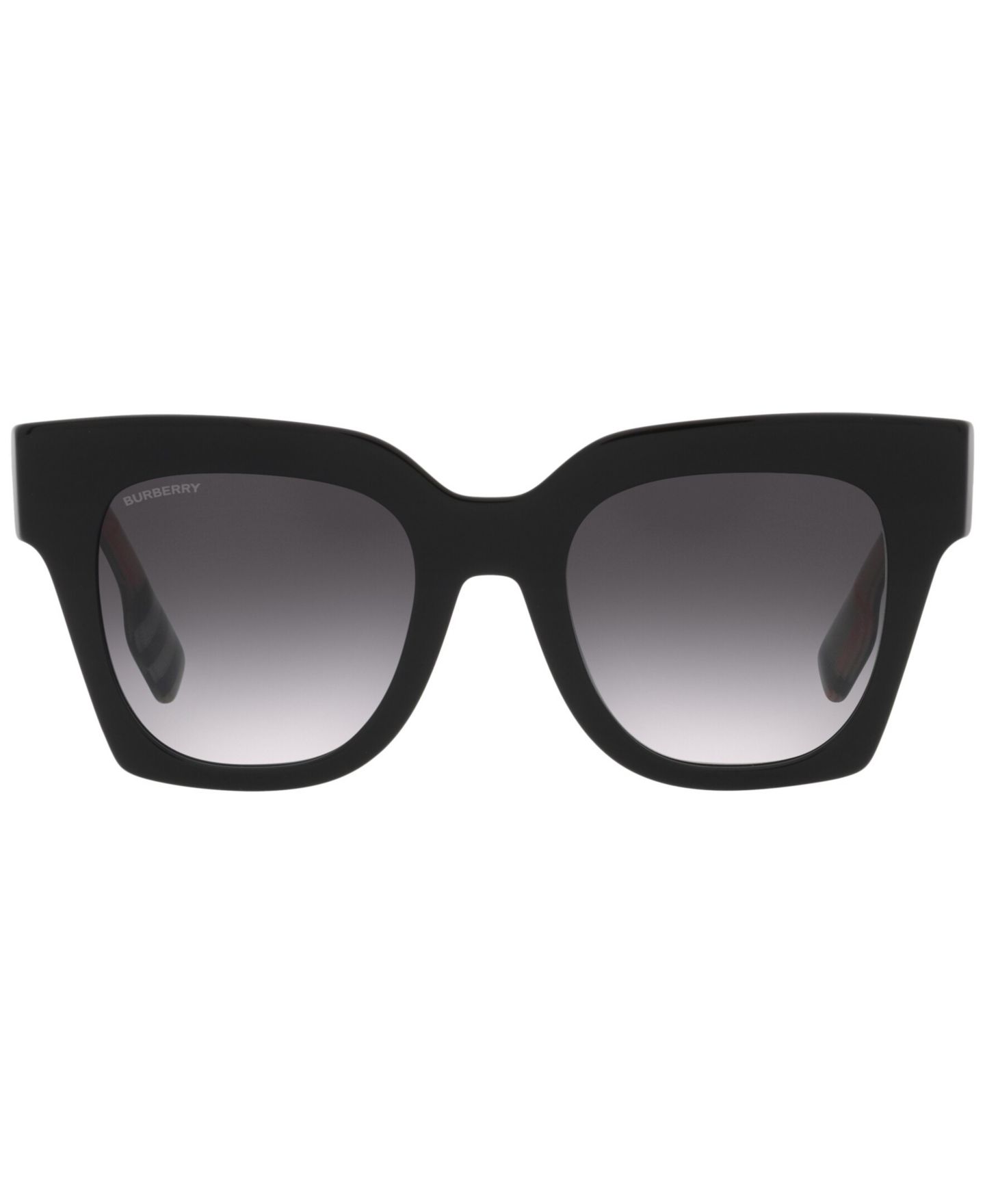 Женские солнцезащитные очки Burberry Sunglasses, BE4364 Kitty, цвет: Чёрный — фото 3