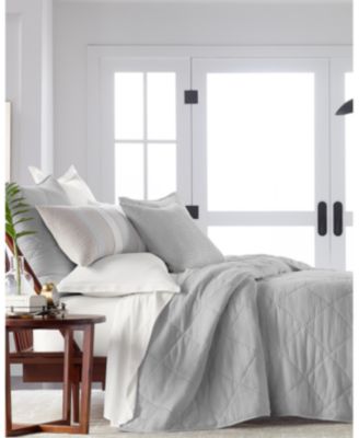 Hotel Collection Dobby Diamond Coverlets Created For Macys Bedding