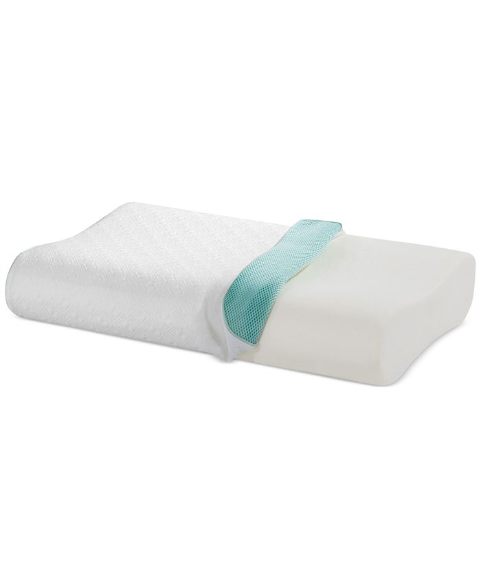 IntelliSLEEP Natural Comfort Contour Memory Foam Pillow, Standard