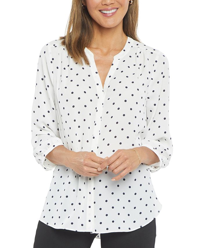 NYDJ Women s 3 4 Sleeve Blouse Macy s