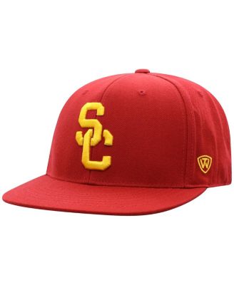Men's Cardinal USC Trojans Team Color Fitted Hat