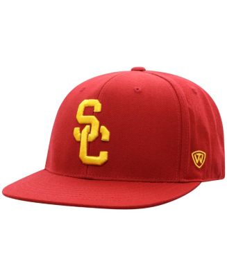 Men's Top of the World Cardinal USC Trojans Team Color Fitted Hat - Macy's