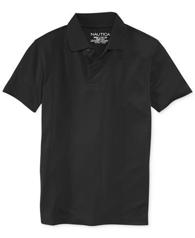 Nautica Boys' Uniform Performance Polo