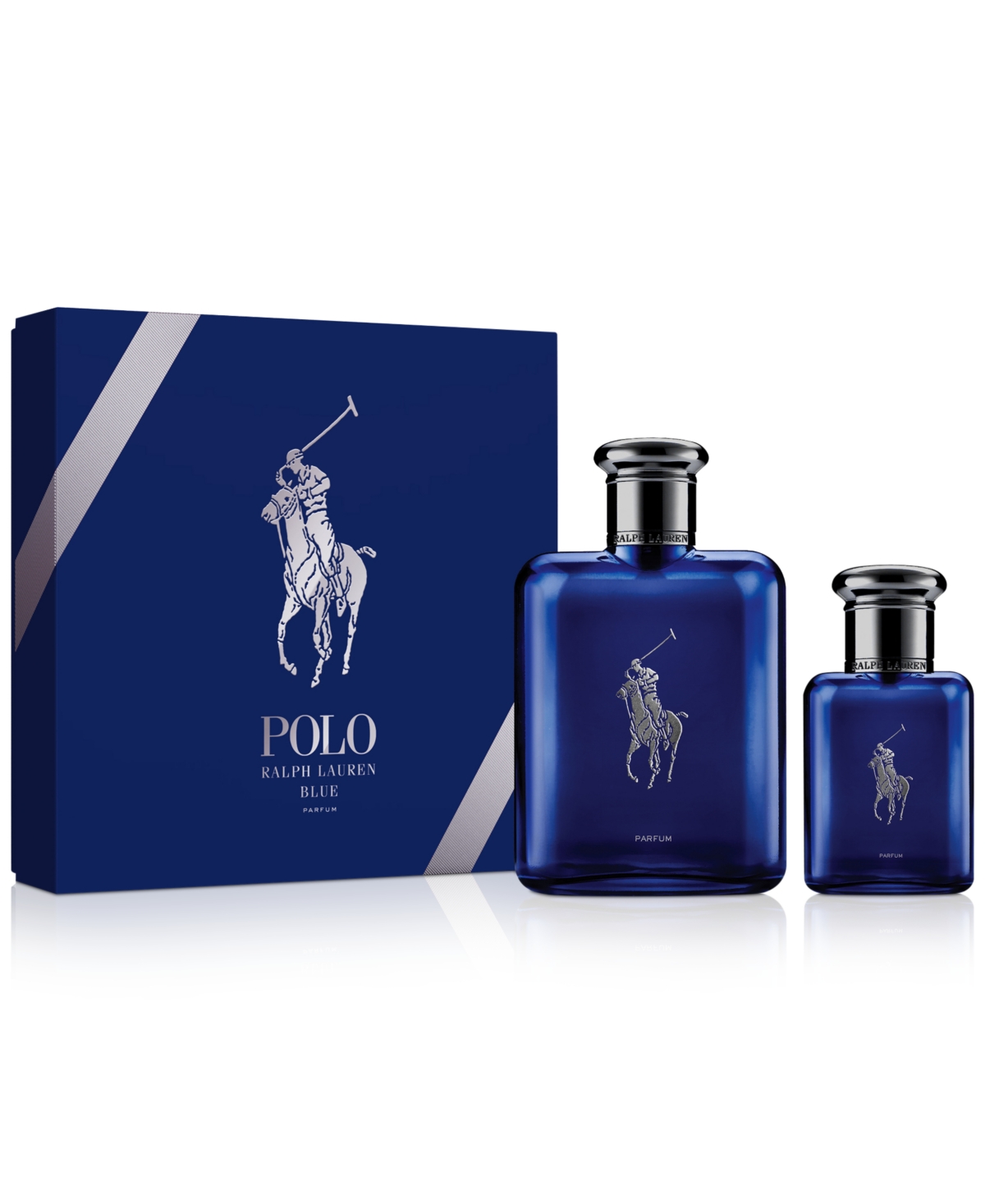 Ralph Lauren Men's 2-pc. Polo Blue Parfum Gift Set In White