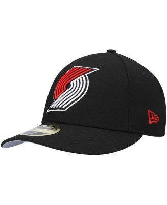 Men's Black Portland Trail Blazers Team Low Profile 59FIFTY Fitted Hat ...