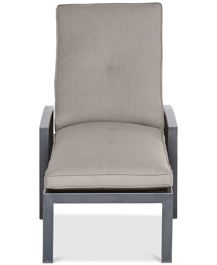 Agio Marlough II Aluminum Outdoor Chaise Lounge, Created for Macy's