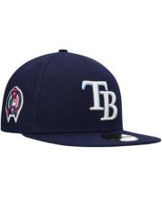 New Era Tampa Bay Rays Vintage World Series Patch 59FIFTY Cap - Macy's