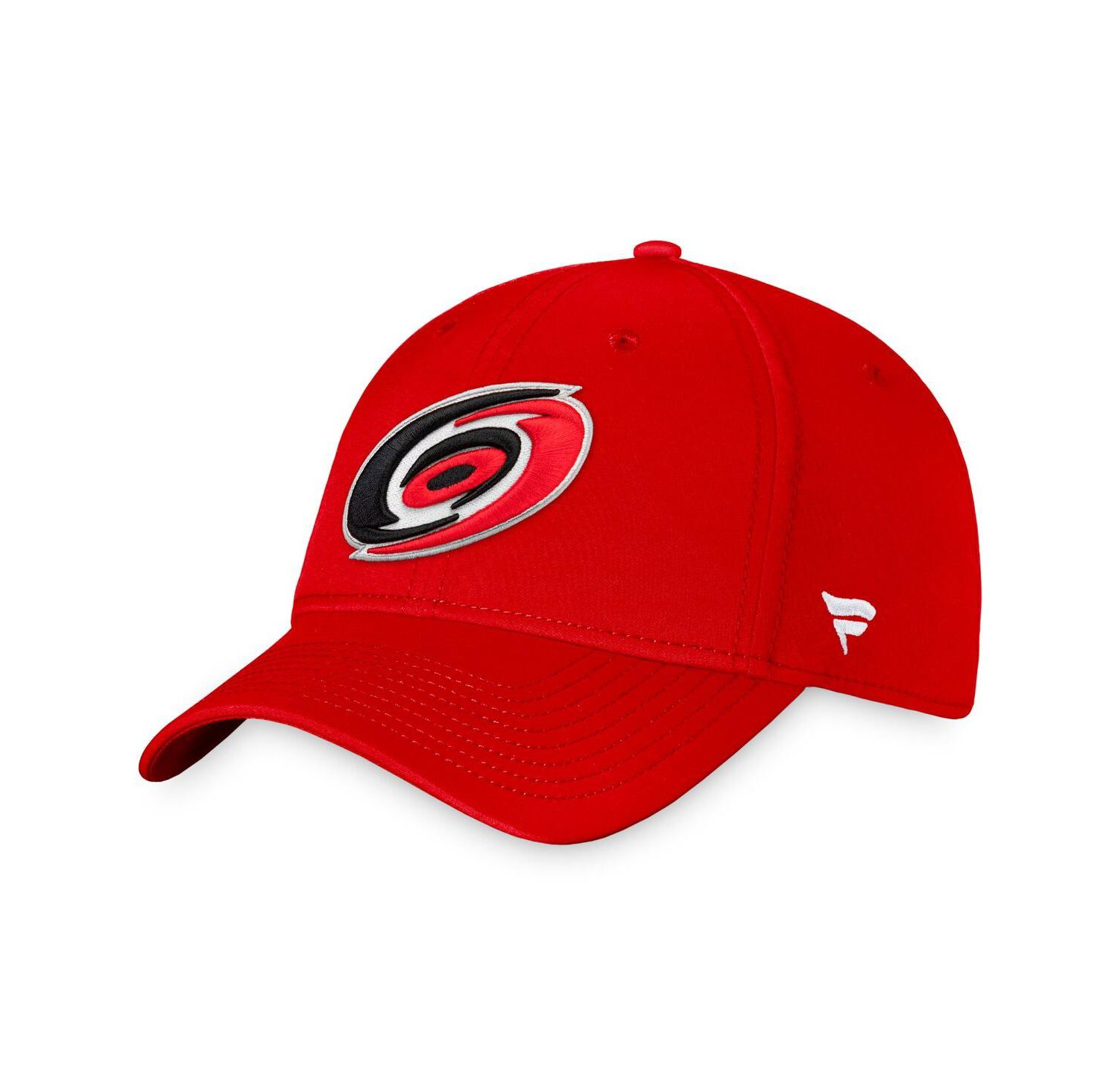 Men's Red Carolina Hurricanes Core Primary Logo Flex Hat