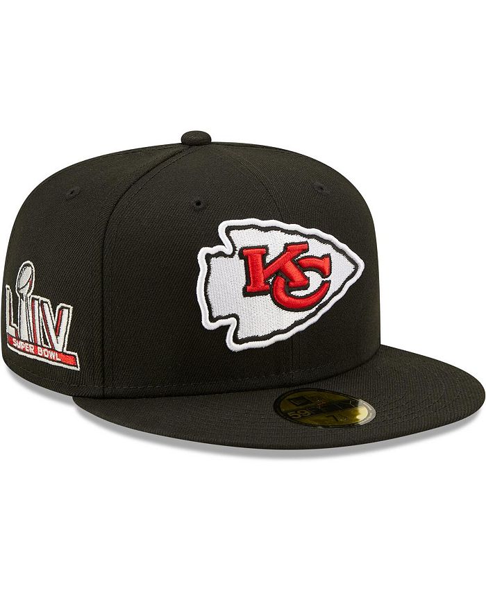 New Era Men's Black Kansas City Chiefs Red Undervisor Super Bowl LIV