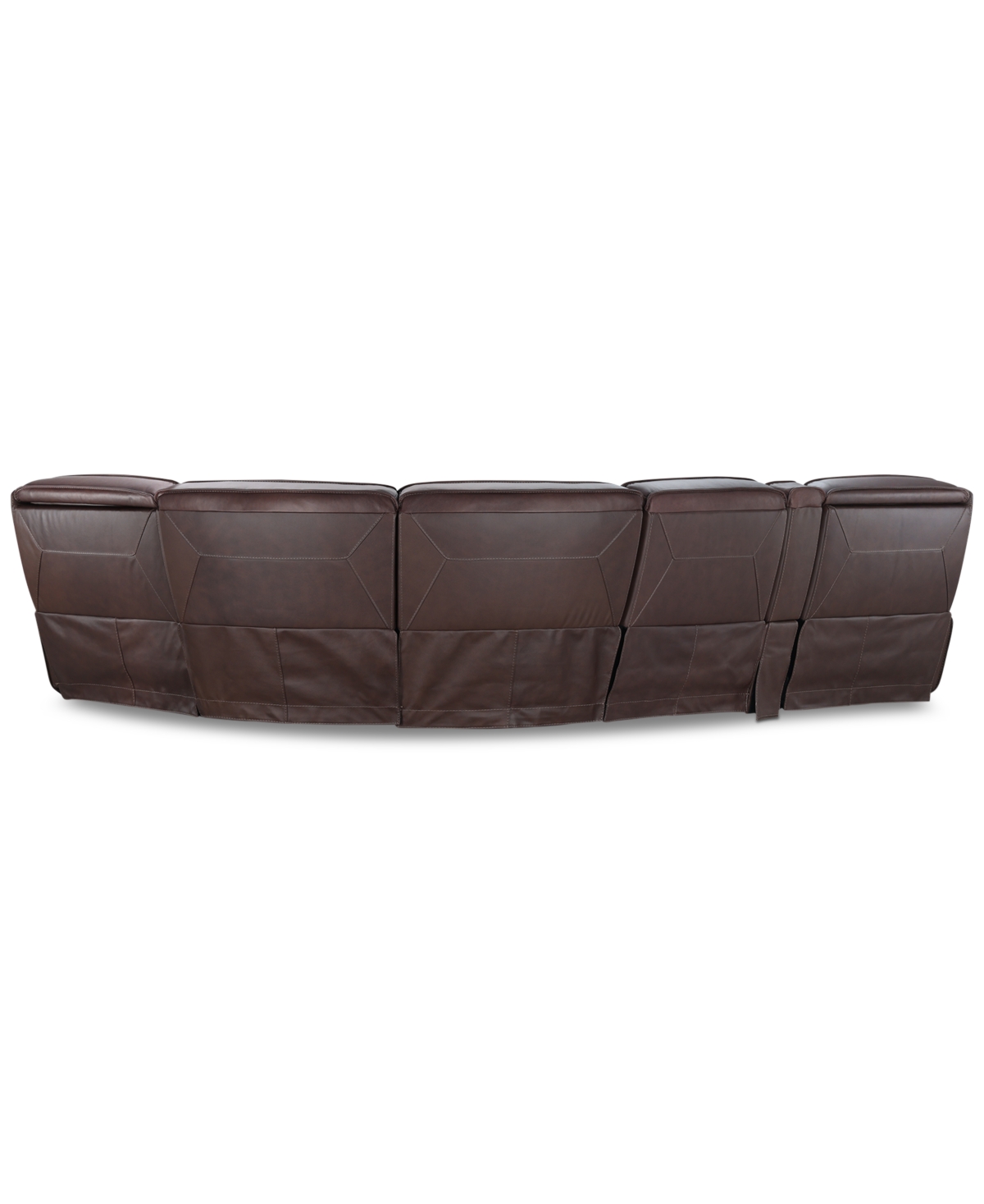 Closeout! Dextan Leather 5-Pc. Sectional with 2 Power Recliners and 1 Usb Console, Created for Macy's