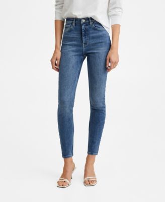 MANGO High Rise Jeans For Women - Macy's