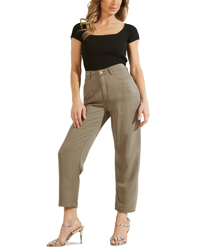 GUESS Mom Relaxed-Fit Jeans & Reviews - Jeans - Women - Macy's