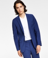 Calvin Klein Men's Skinny-Fit Infinite Stretch Suit Jacket - Blue