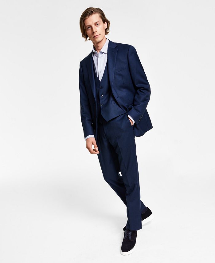 Calvin Klein Men's X-Fit Slim-Fit Stretch Suit Jackets & Reviews ...