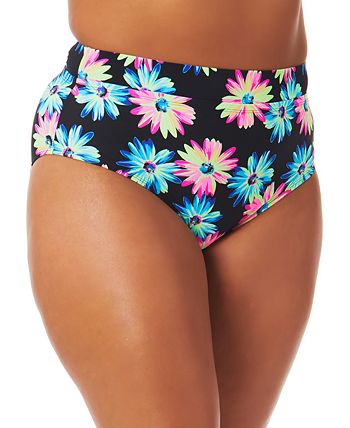 Island Escape High-Waist Tummy Control-Top Bikini Bottoms, Created for  Macy's