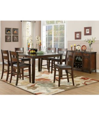 Homelegance Leona Dining Collection In Cherry