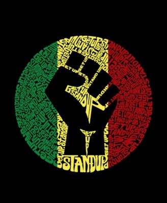 Men's Word Art Get Up Stand Up Crewneck Sweatshirt