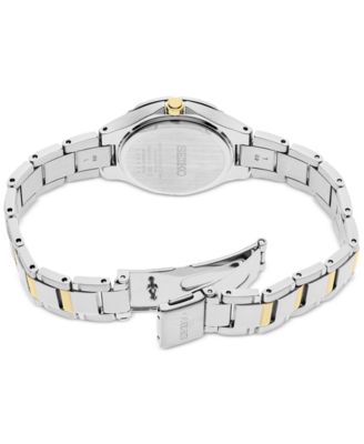 Women's Essential Two Tone Stainless Steel Bracelet Watch 27mm