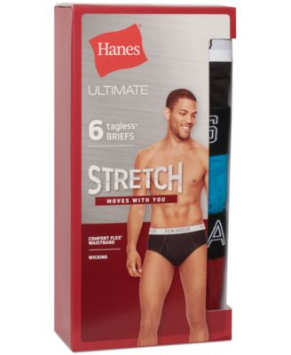 Men's Men's 6-Pk. Ultimate&reg; Stretch Briefs