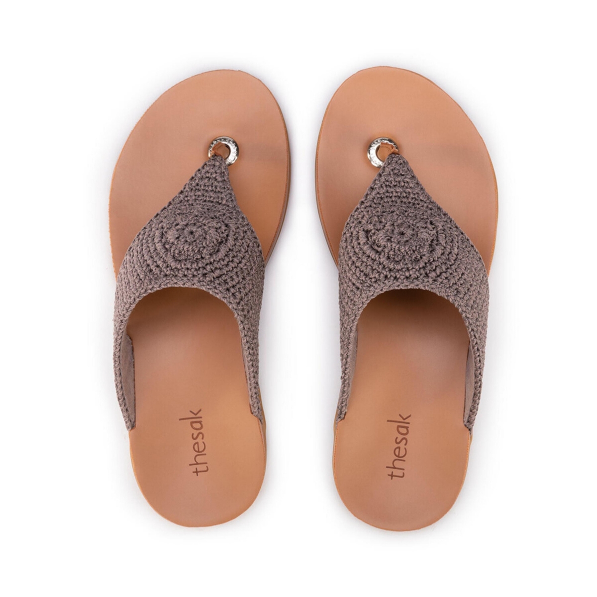 The Sak Women's Shana Crochet Sandals Women's Shoes In Mushroom ModeSens