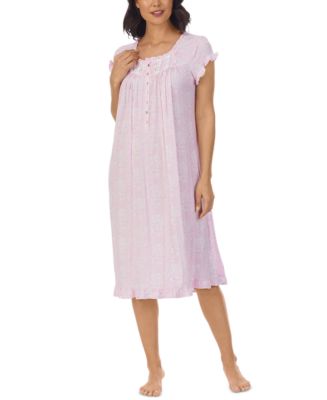 Eileen West Women's Cap-Sleeve Waltz Nightgown - Macy's