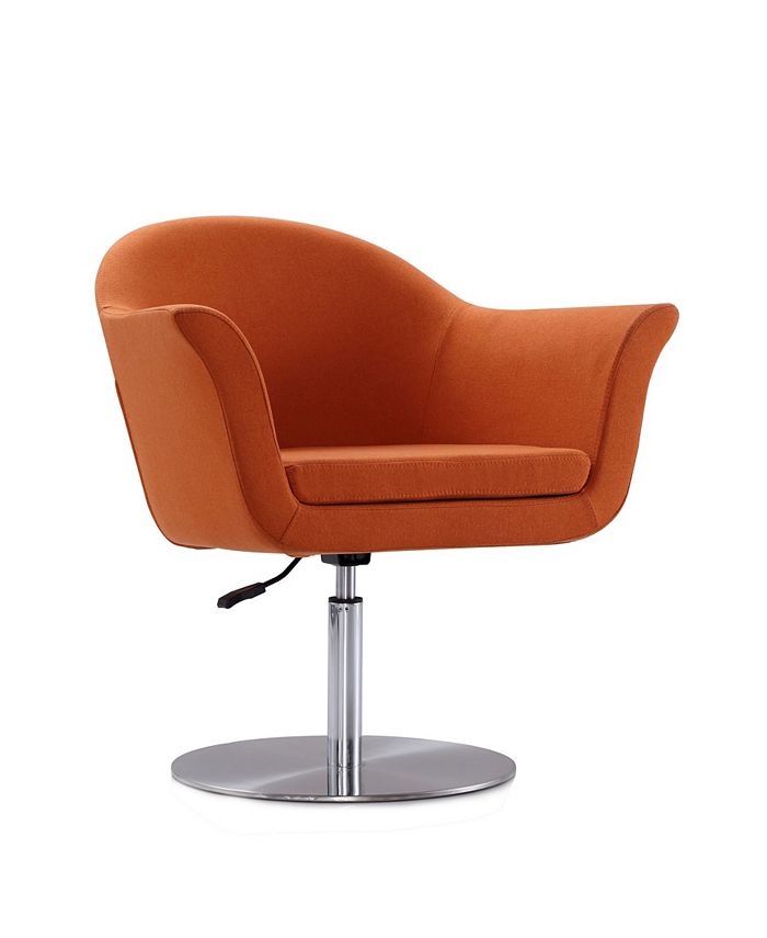 Manhattan Comfort Voyager Swivel Adjustable Accent Chair Macy's