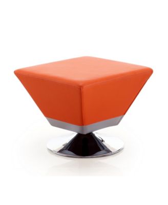 Diamond Swivel Ottoman