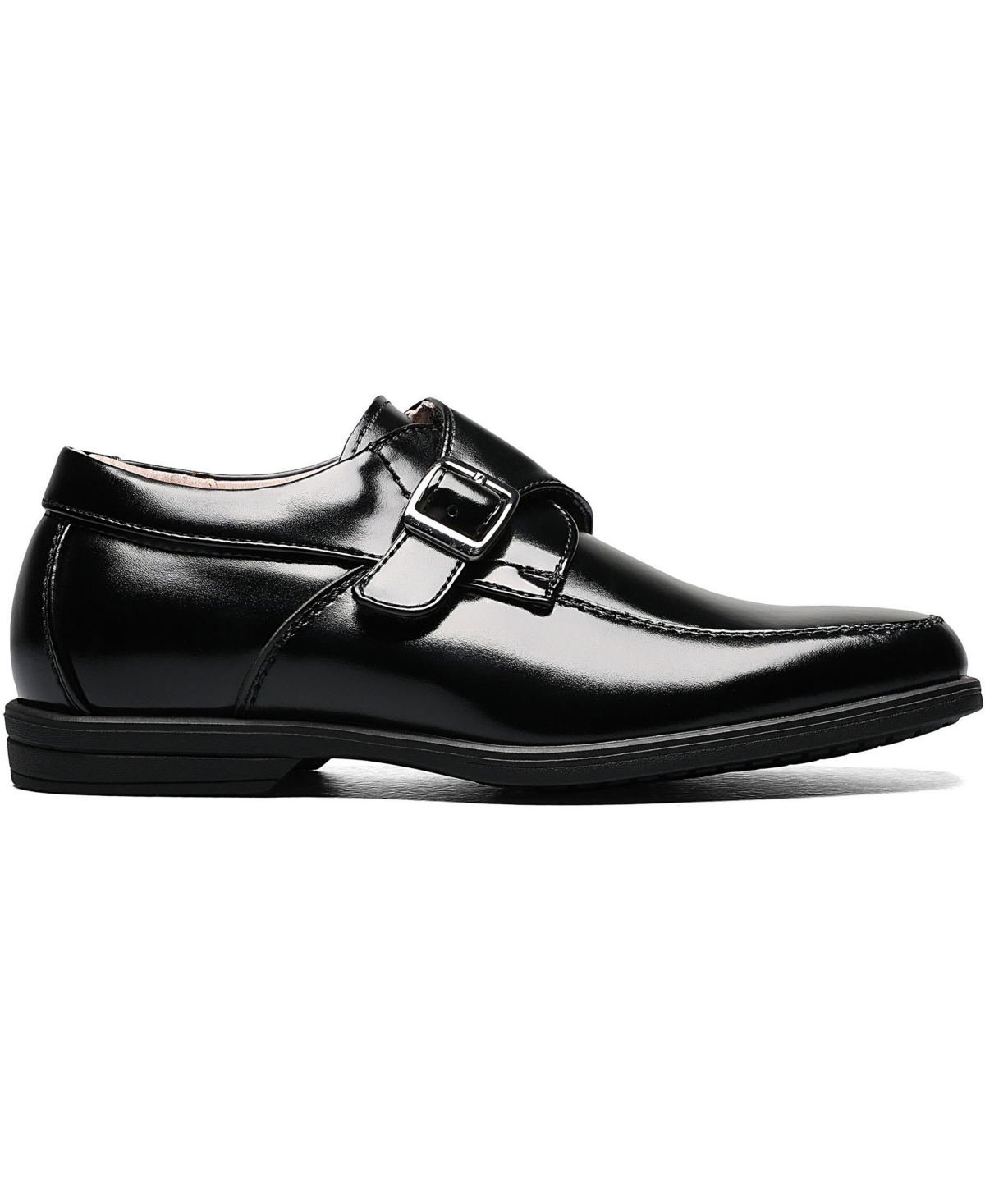 Florsheim Little Boys Reveal Jr. Moc Toe Monk Strap Oxford Shoes