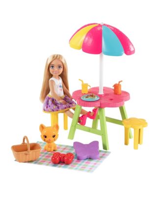 Photo 1 of Barbie Chelsea Playset, 6 Piece Set