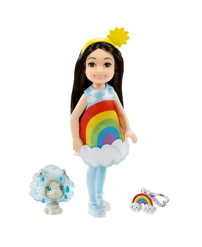 ondersteuning formeel betaling Barbie CLOSEOUT! Chelsea Doll, 6 Piece Set with a Rainbow Costume & Reviews  - All Toys - Macy's