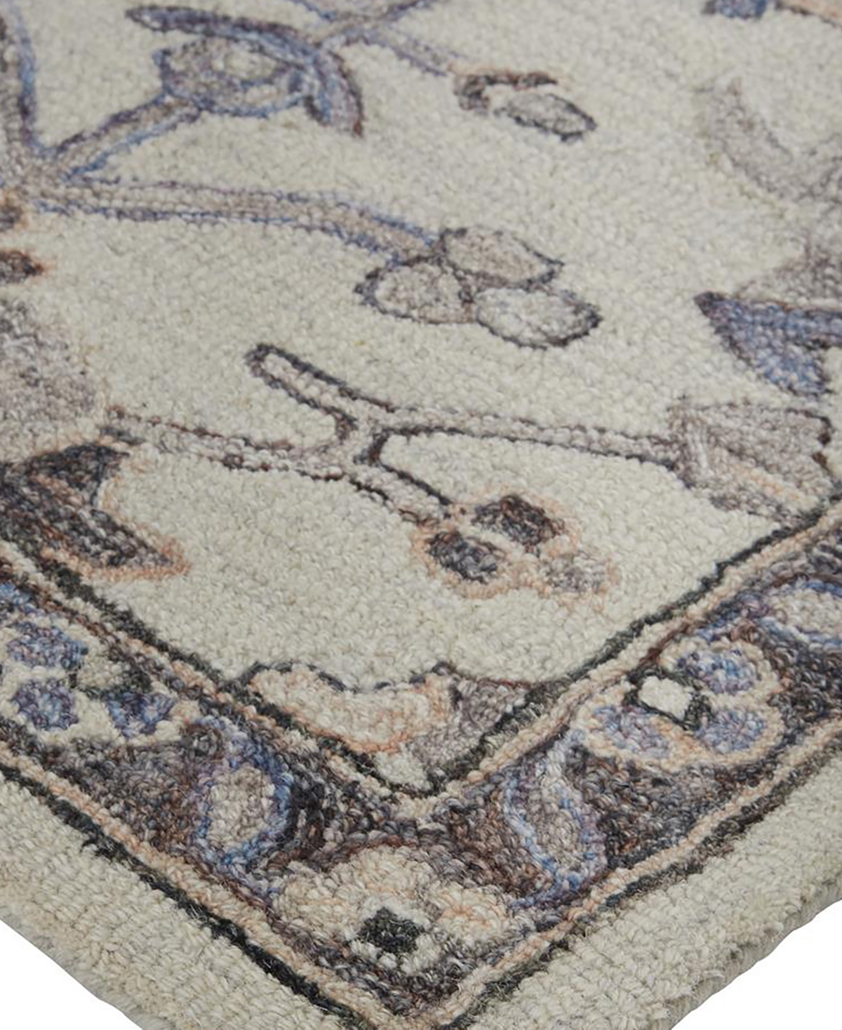 Feizy Fallon R8838 Area Rug - Blue