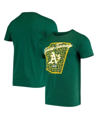 Men's Fanatics Branded Green/Gold Oakland Athletics Player Pack T-Shirt Combo Set