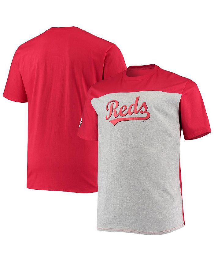 Women's Fanatics Branded Red Cincinnati Reds Logo Fitted T-Shirt