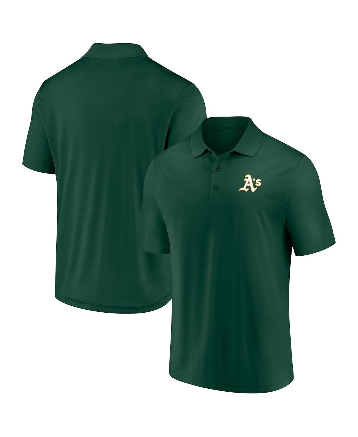 Fanatics Men's  Green Oakland Athletics Winning Streak Polo Shirt In Green