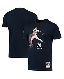 Men's Derek Jeter Navy New York Yankees Cooperstown Collection 2020 Baseball Hall of Fame Inductee T-shirt