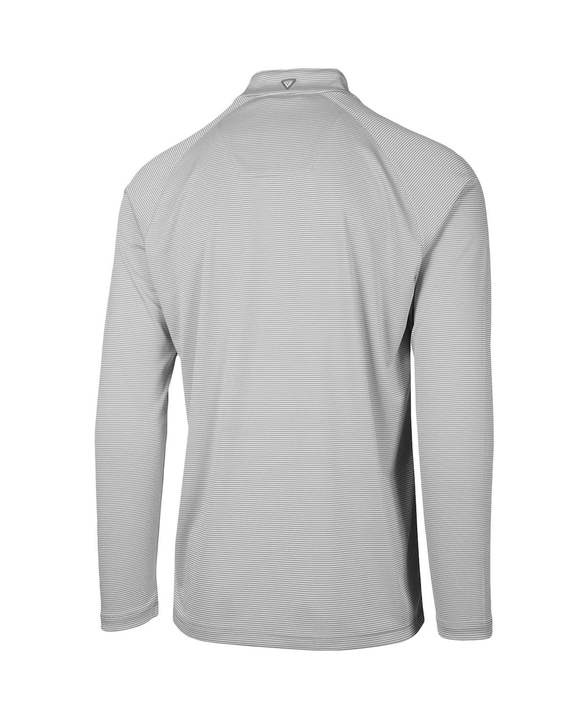 Shop Levelwear Men's  Gray Chicago White Sox Orion Historic Logo Raglan Quarter-zip Jacket