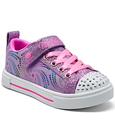 Little Girls Twinkle Toes Lighted - Twinkle Sparks Stay-Put Closure Light-Up Casual Sneakers from Finish Line