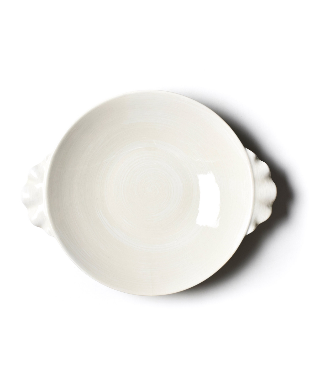 Coton Colors SignatureRuffle Pasta Bowl - White