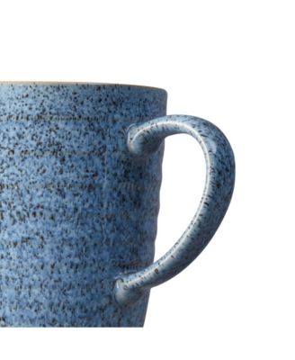 Studio Blue Ridged Mugs, Set of 2