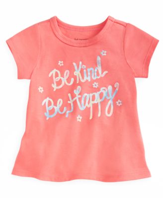 First Impressions - Baby Girls Graphic-Print Shirt
