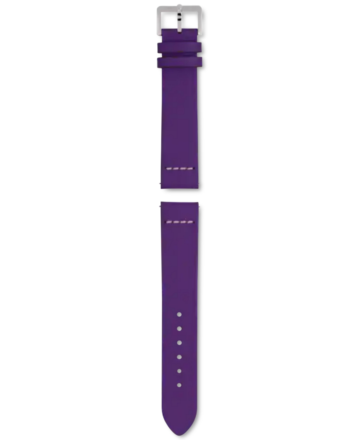 Rado Captain Cook Mauve Leather Watch Strap 37mm