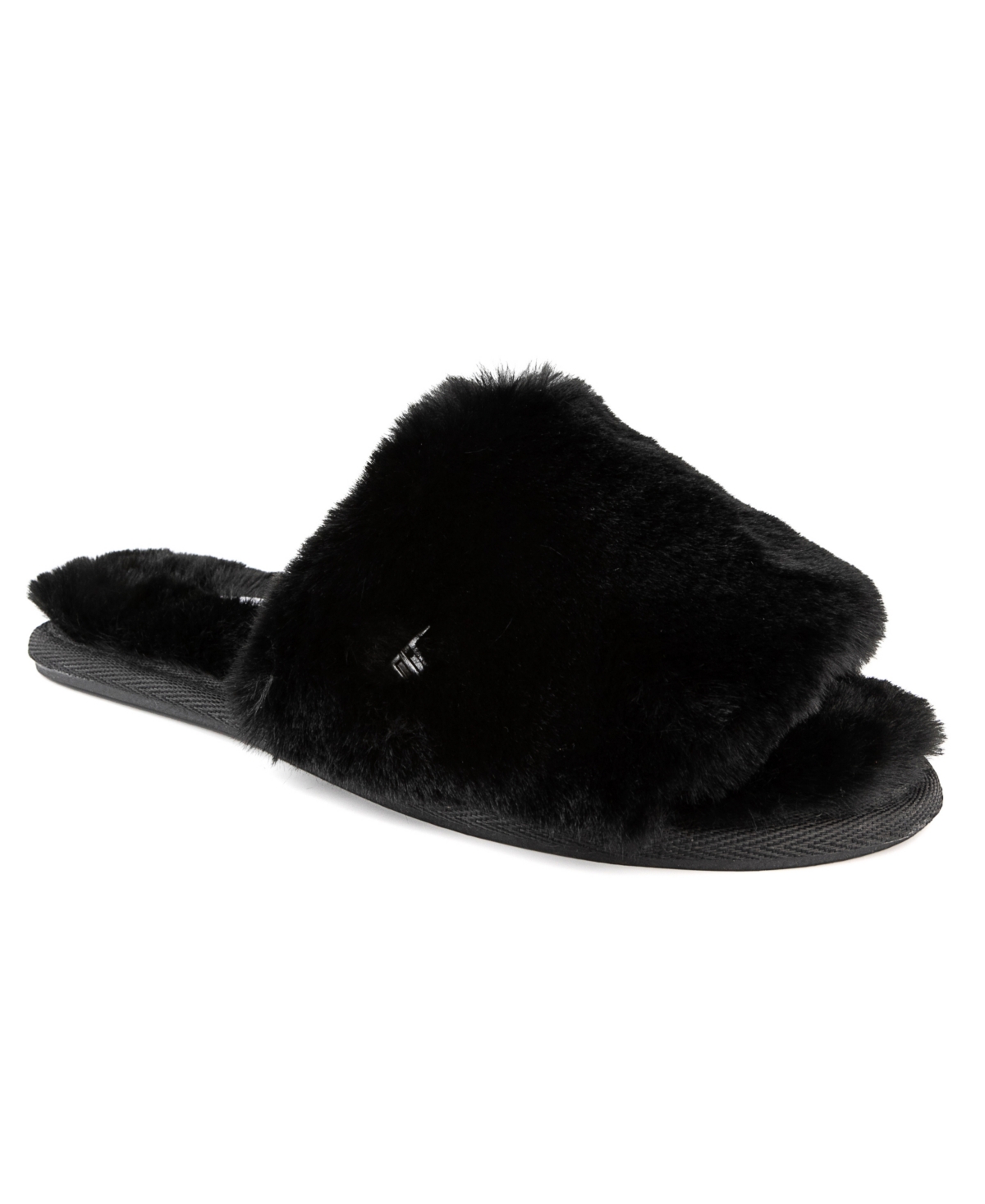 London Fog Women's Lilly Fuzzy Slipper Women's Shoes, 9M