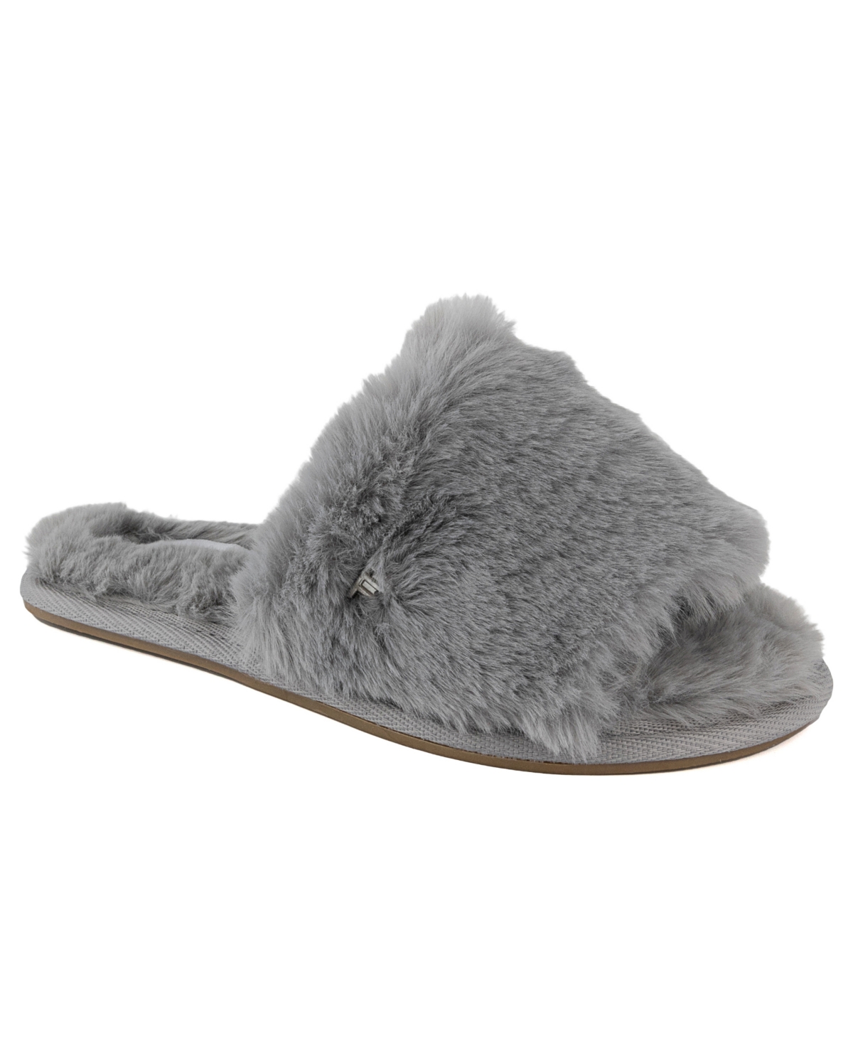 London Fog Women's Lilly Fuzzy Slipper Women's Shoes Size 10M
