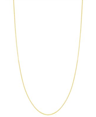 14k Gold Necklace Adjustable 16-20