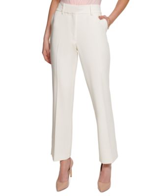 Tommy Hilfiger Women's Sutton Side-Slit Bootcut Pants Macy's