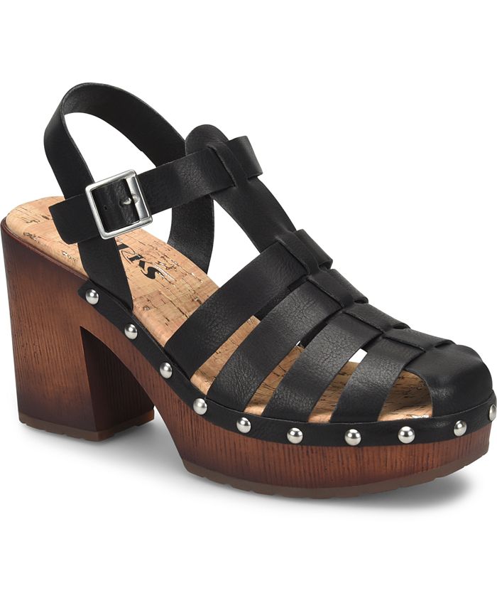Korks outlet sandals black