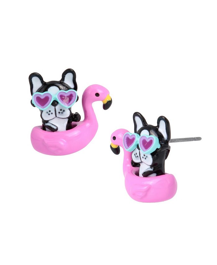 Betsey johnson shop dog earrings