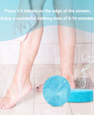 Natural Shower Steamers Body Care Set, Aromatherapy Shower Vapor Tablets, Birthday and Thank You Gifts, 8 Piece