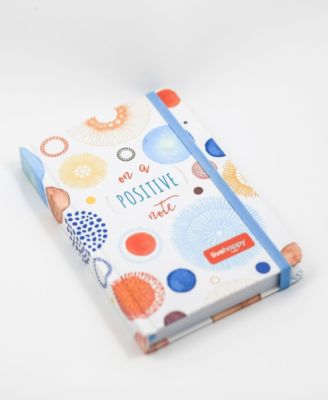 Corso Live Happy Notebook Gratitude Journal, Daily Quote on Mindful Living, Business Notebook, Personal Diary