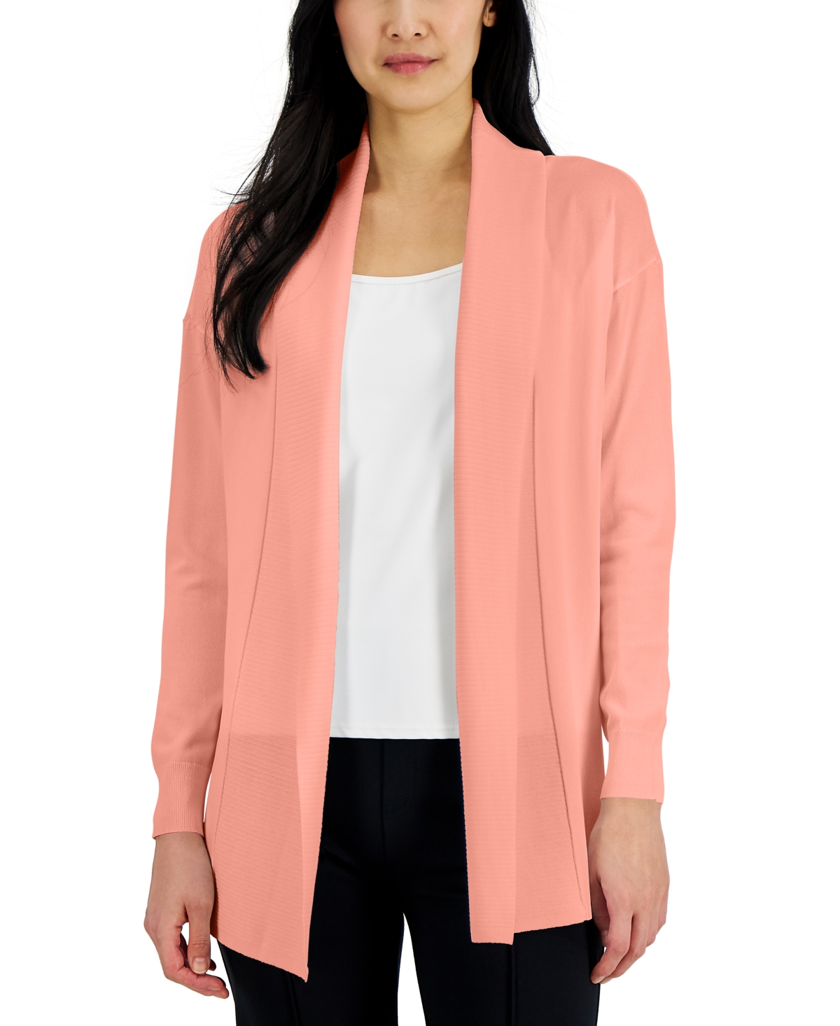 Alfani Open Front Cardigan Created for Macy s Smart Closet